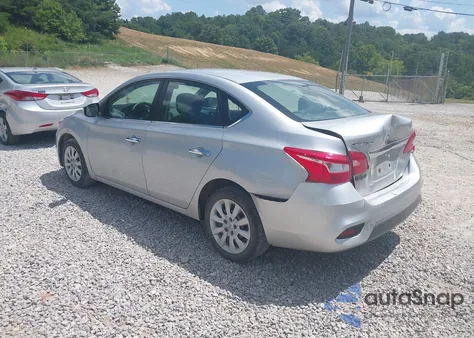 2019 Nissan Sentra S z USA, uszkodzony, nr VIN 3N1AB7AP2KY313016